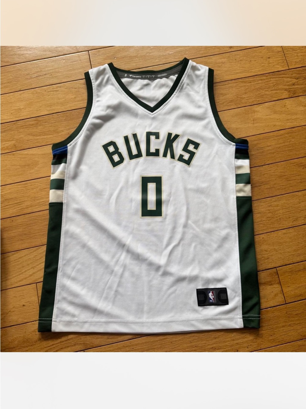 Milwaukee Bucks Damian Lillard 0 NBA Jersey Youth L / Women’s S
